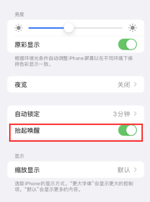 甘南苹果授权维修站分享iPhone轻点无法唤醒怎么办