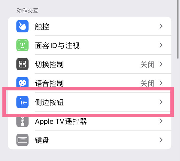 甘南苹果14维修店分享iPhone14 Plus侧键双击下载功能关闭方法 