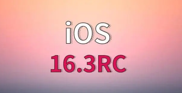 甘南苹果手机维修分享iOS 16.3 RC版升级_iOS 16.3 RC版一键刷机教程 